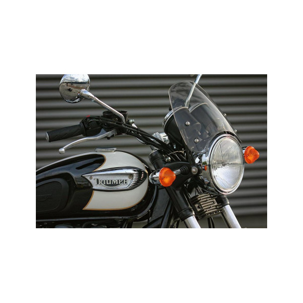 Bulle Dart Classic Triumph Bonneville et T100 refroidissement air - Couleur : FUMEE