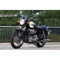 Bulle Dart Classic Triumph Bonneville et T100 refroidissement air - Couleur : FUMEE