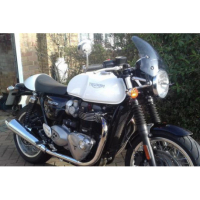 Bulle Dart Marlin Triumph Thruxton 1200 refroidissement eau - Couleur : FUMEE