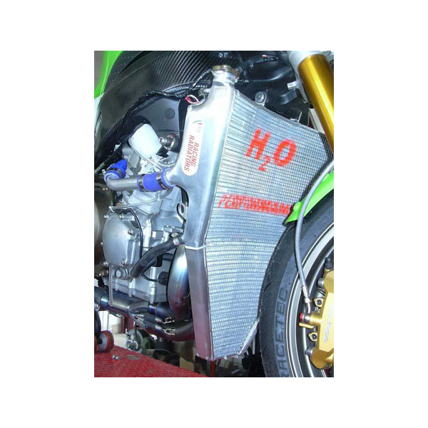 Radiateur d'eau majoré (OEM Exhaust- Leo Vince Trofeo) ZX 6 R