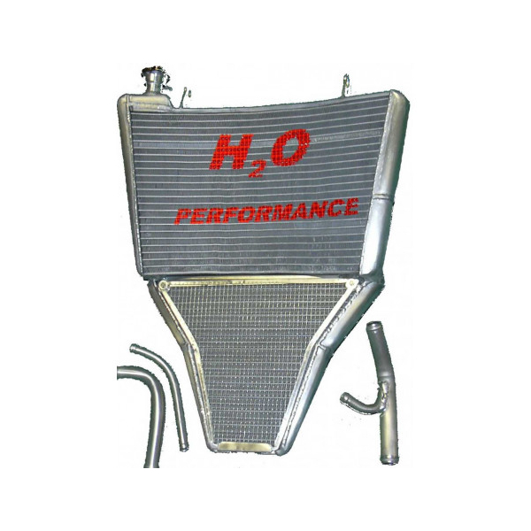 Radiateur d'eau majoré + Kit (Akrapovic Exhaust) YZF R6 03 à 05