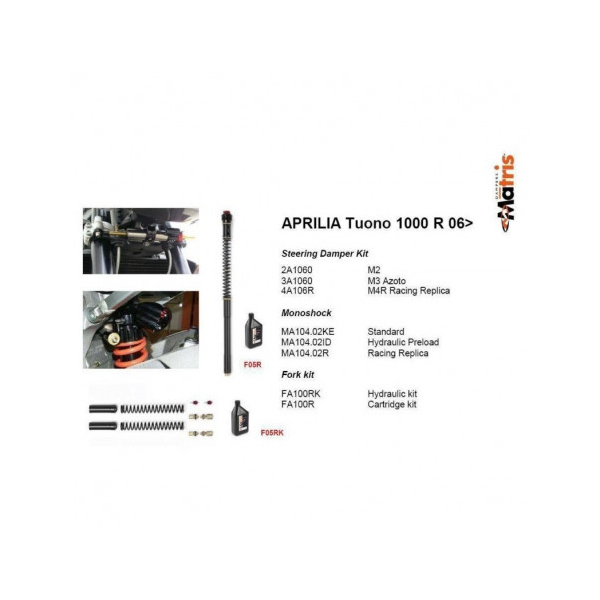 amortisseur AR Matris M46K APRILIA TUONO 1000R 06-10