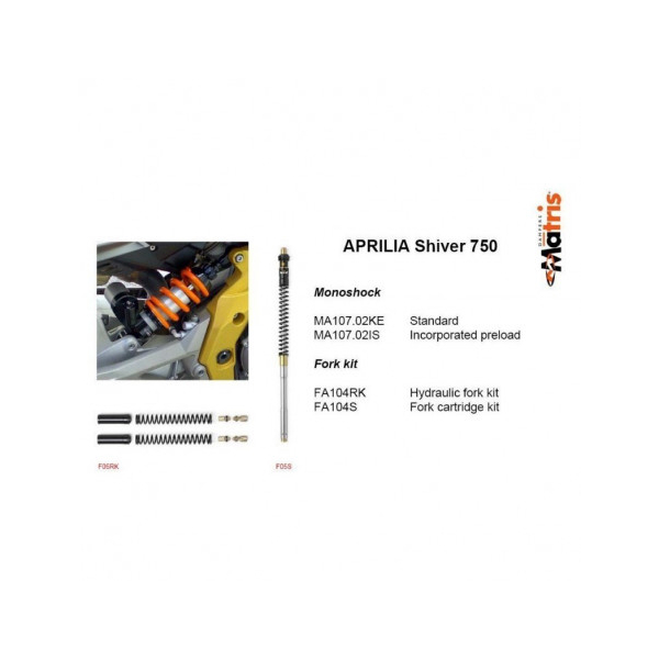 amortisseur AR Matris M46K APRILIA SHIVER 750 07-09 & GT 750 09-12