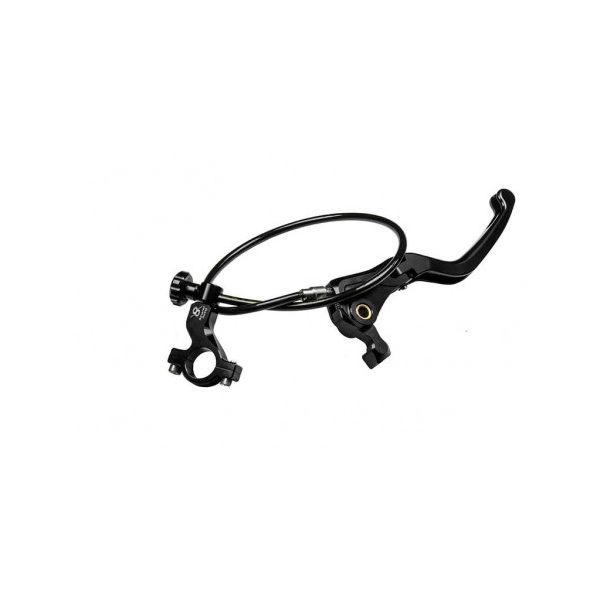 LEVIER DE FREIN 16X18 - 19X18 REPLIABLE AVEC GARDE DEPORTEE A GAUCHE VERSION RAC - Couleur : NOIR