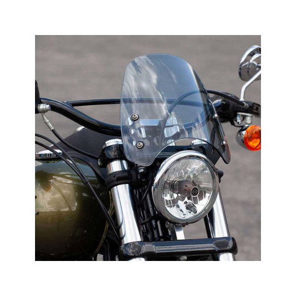 Bulle Dart Classic Harley-Davidson FXST/C Softail 41mm forks jusqu'à 2011 - Couleur : NOIR