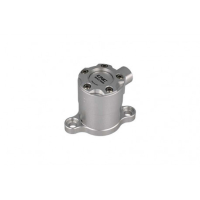 Récepteur gear embrayage diamètre 30mm - Couleur carter : NOIR, Couleur entourage : ARGENT