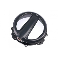 CARTER EMBRAYAGE TRANSPARENT MV - Couleur 1 : NOIR/ROUGE