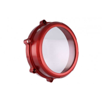Couvercle transparent pour embrayages à sec Ducati - Couleur 1 : ROUGE