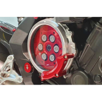 PROTECTION DE CARTER EMBRAYAGE CNC RACING MV AGUSTA - Couleur : ROUGE