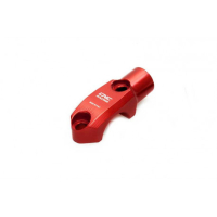 Cavalier pour maitre cylindre brembo gauche en m8 couleur - Couleur : ROUGE