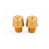 DUCATI PANIGALE 899/959/1199/1299 EMBOUTS DE GUIDON EVOTECH - Couleur : OR