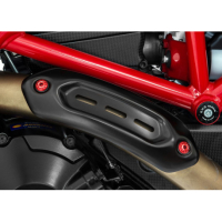 Visserie pare-chaleur et collecteur d'échappement Ducati Hypermotard / Hyperstra - Couleur : ROUGE