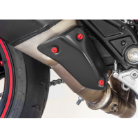 Visserie pare-chaleur et collecteur d'échappement Ducati Hypermotard / Hyperstra - Couleur : ROUGE