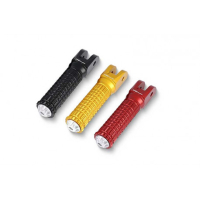 PAIRE DE REPOSES PIEDS POUR PLATINE D'ORIGINE DUCATI - Couleur 1 : ROUGE