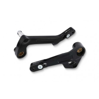 KIT LEVIER DE VITESSE ET DE FREIN CNC RACING DUCATI MULTISTRADA - Couleur : ROUGE