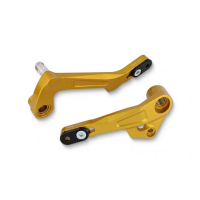 KIT LEVIER DE VITESSE ET DE FREIN CNC RACING DUCATI MULTISTRADA - Couleur 1 : ROUGE