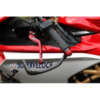 PROTECTION DE LEVIER EMBRAYAGE CARBONE MAT CNC RACING - Couleur : OR