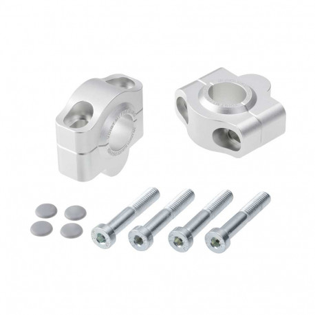 Montant De Guidon De Moto Rehausseur De Guidon Universel En Alliage D'aluminium 7/8'' 22 Mm Rehausseur De Surélevé Pour Victory ( Galvanoplastie