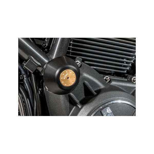 Butées pour moteur, cadre et carénage Ducati Scrambler - Couleur : NOIR