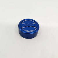 Bouchon de réservoir maître-cylindre d'embrayage CNC Racing M37x4 - Couleur : ROUGE