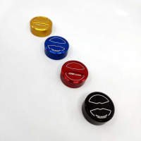 Bouchon de réservoir maître-cylindre d'embrayage CNC Racing M37x4 - Couleur : ROUGE
