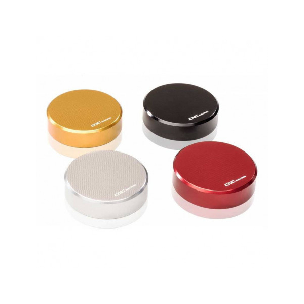 COUVERCLE CNC RACINGPOUR Bocaux frein - embrayage ARRIERE ORIGINE DIA46MM - Couleur : SILVER