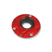 Bouchon de réservoir de carburant cnc racing - Couleur : ROUGE