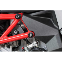 KIT BOUCHON DE CADRE MV AGUSTA TURISMO VELOCE - Couleur : NOIR