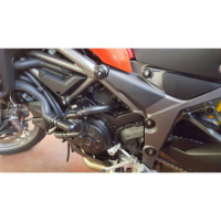 BOUCHONS CADRE DUCATI MULTISTRADA 950 - Couleur : NOIR