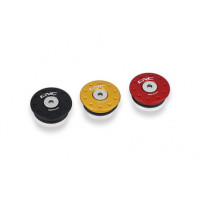 KIT DE DEUX BOUCHONS DE CADRE DUCATI - Couleur carter : ROUGE 