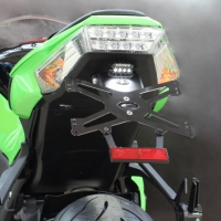 KAWASAKI ZX10R SUPPORT DE PLAQUE REGLABLE