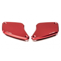 Ducati - Réservoirs de liquide de frein et d'embrayage Streaks - Couleur : ROUGE 