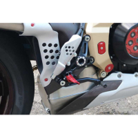 PAIRE DE REPOSES PIEDS POUR PLATINE D'ORIGINE MV AGUSTA - Couleur : NOIR