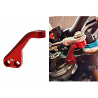 SUPPORT AMORTISSEUR DE DIRECTION DUCATI SF V4 - Couleur : ROUGE