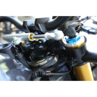 SUPPORT AMORTISSEUR DE DIRECTION DUCATI SF V4 - Couleur : NOIR