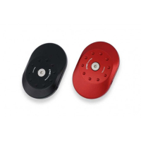 KIT BOUCHONS DE BRAS OSCILLANT APRILIA - Couleur : NOIR 