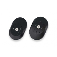 KIT BOUCHONS DE BRAS OSCILLANT APRILIA - Couleur : NOIR