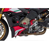 KIT DE 2 BOUCHONS DE CADRE STREETFIGHTER V4 - Couleur 1 : ROUGE