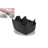 Couvre centrale ABS Mv Agusta Superveloce carbone mat