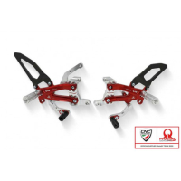 COMMANDES RECULEES PRAMAC CNC RACING - Couleur 1 : ROUGE 