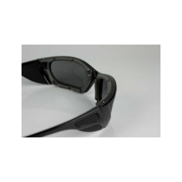LUNETTES NANNINI BULLET - Couleur : Gun métal, Couleur verre : ECRAN Miroir gris