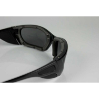 LUNETTES NANNINI BULLET - Couleur : Gun métal, Couleur verre : ECRAN Miroir gris