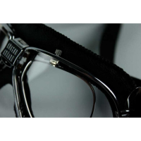 LUNETTES NANNINI CRUISER 4v - Chrome poli - Cuir noir