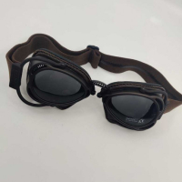 LUNETTES NANNINI HOT ROD - Couleur : Marron - Cuir marron - Surpiqûres marron, Couleur verre : ECRAN Clair antibuée