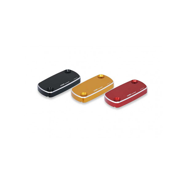 COUVERCLE DE BOCAL DE MAITRE CYLINDRE FREIN ARRIERE BICOLORE CNC RACING - Couleur : ROUGE