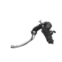Maitre cylindre d'embrayage avec corps noir PRS 14x15-16-17 ,levier repliable ve - Couleur : ROUGE, Type : Court