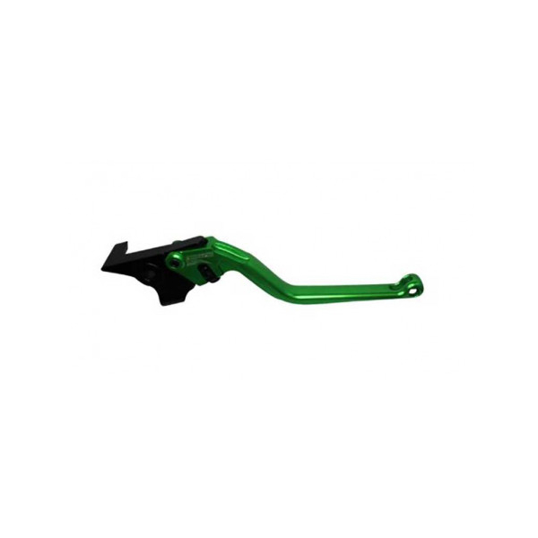 Levier de frein fixe Accossato aluminium taillé masse - Couleur : VERT, Type : Court
