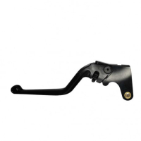 Levier d'embrayage fixe Accossato aluminium taillé masse - Couleur : ORANGE, Type : Court 