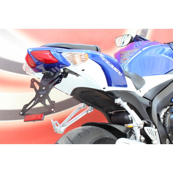 SUZUKI GSXR 600/750 SUPPORT DE PLAQUE REGLABLE