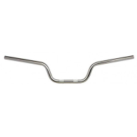 Guidon Accossato acier, diamètre 22 mm, chromé 